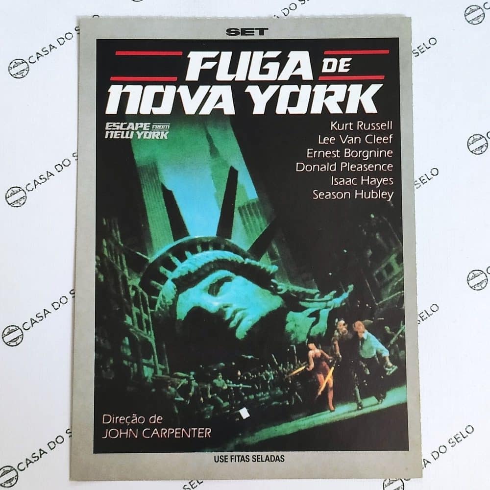 | Casa do Colecionador Fuga De Nova York (1981) - Ficha Técnica - SET-108