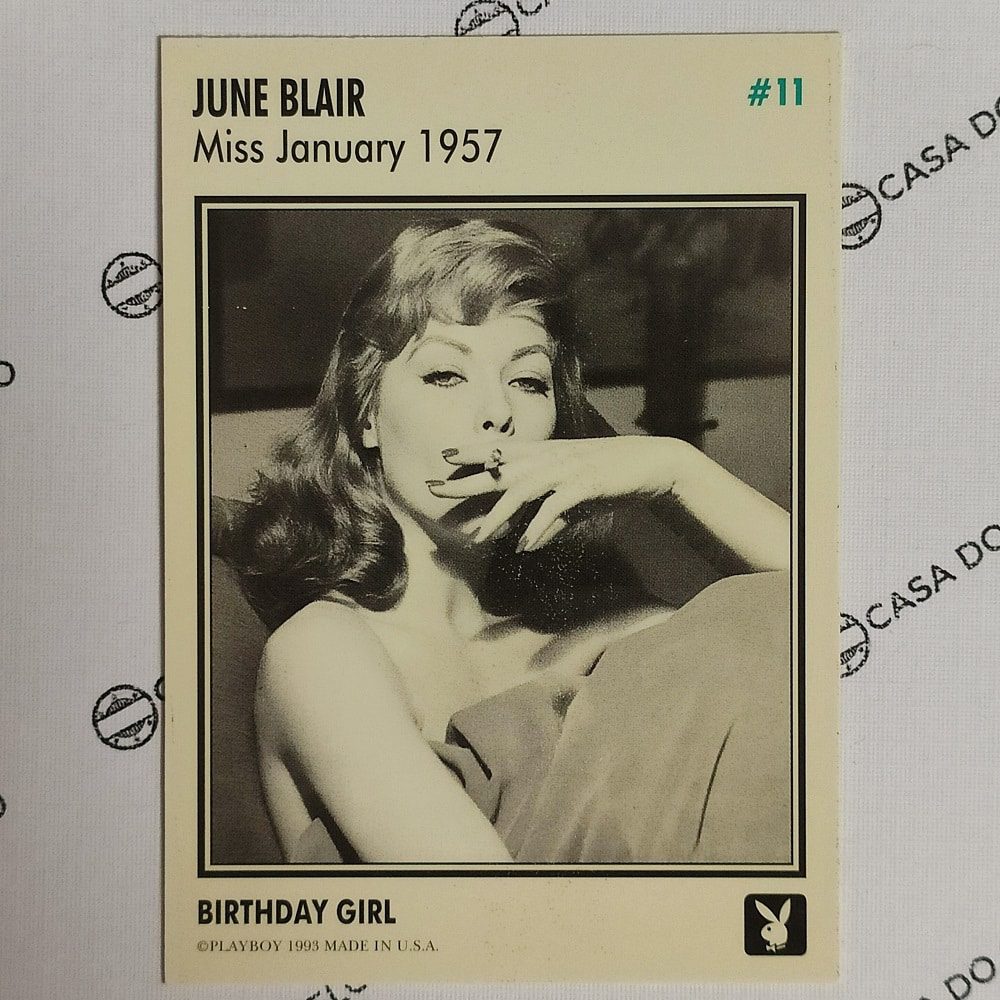 | Casa do Colecionador June Blair - Playboy Cards - PB-025