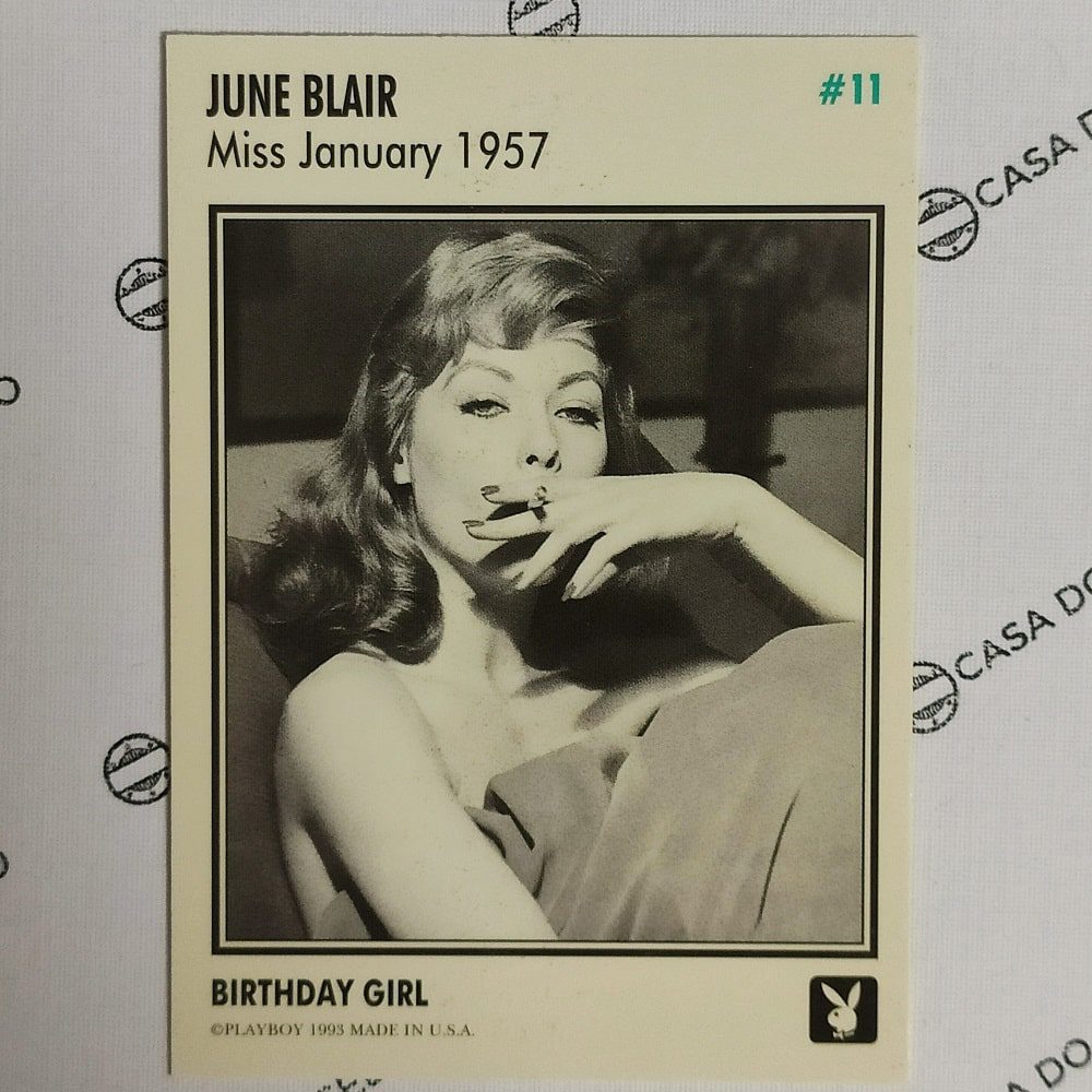 | Casa do Colecionador June Blair - Playboy Cards - PB-027