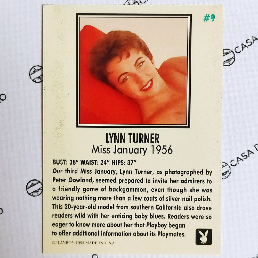 | Casa do Colecionador Lynn Turner - Playboy Cards - PB-017