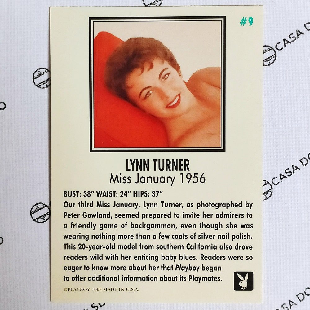 | Casa do Colecionador Lynn Turner - Playboy Cards - PB-019