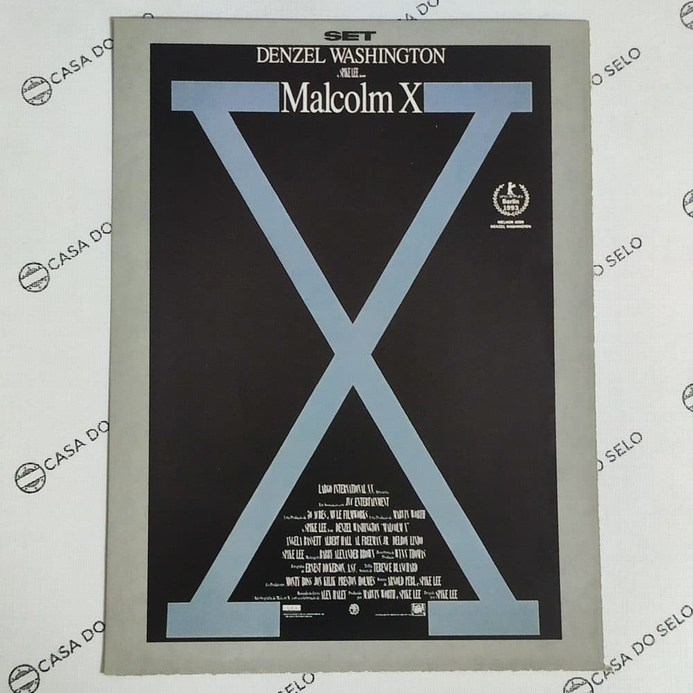 | Casa do Colecionador Malcolm X (1992) - Ficha Técnica - SET-240
