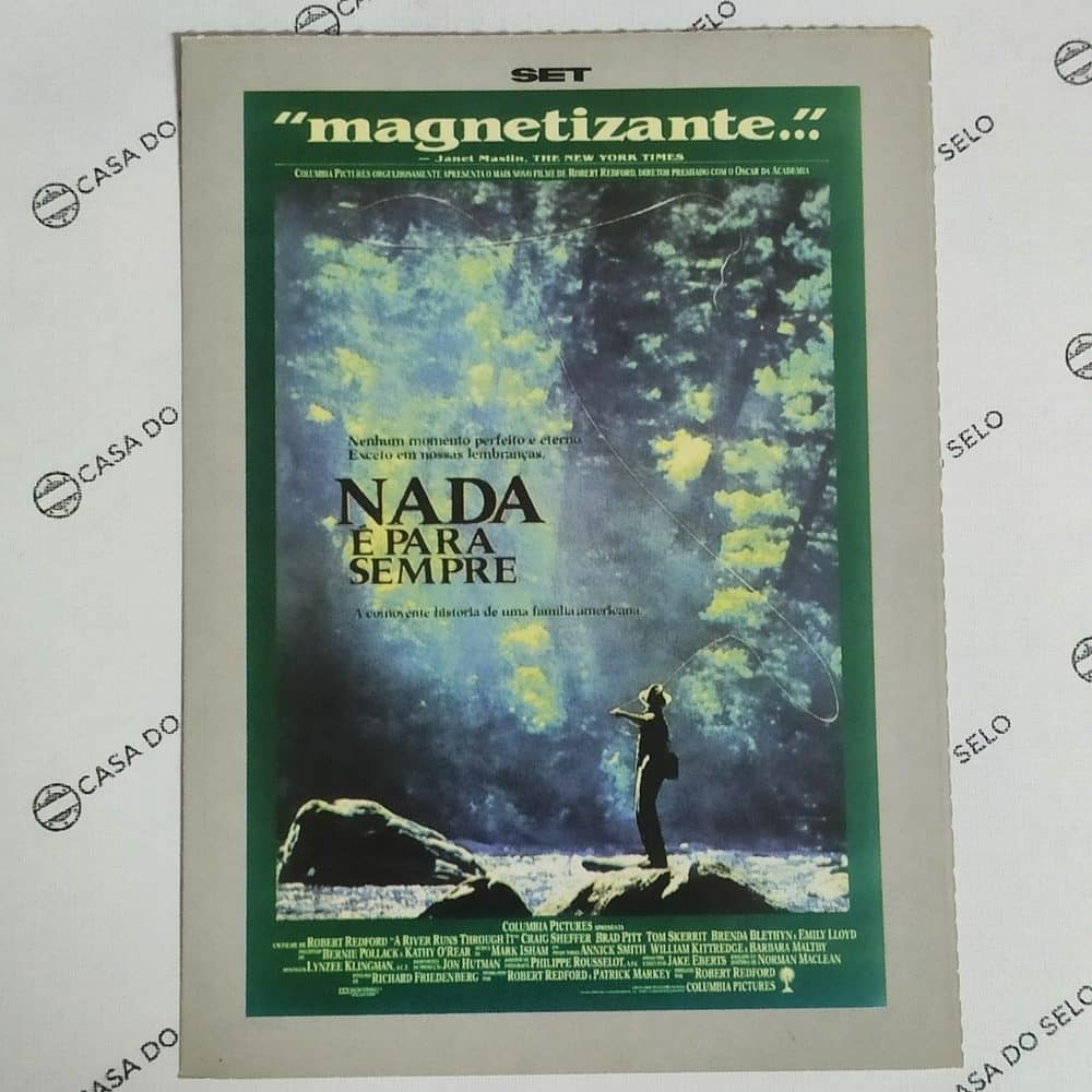 | Casa do Colecionador Nada É Para Sempre (1992) - Ficha Técnica - SET-238