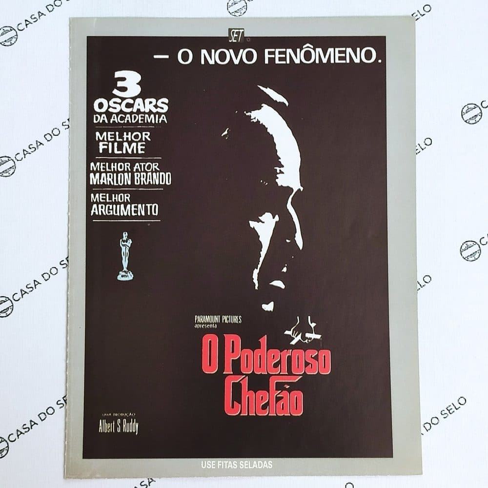 | Casa do Colecionador O Poderoso Chefão (1972) - Ficha Técnica - SET-083