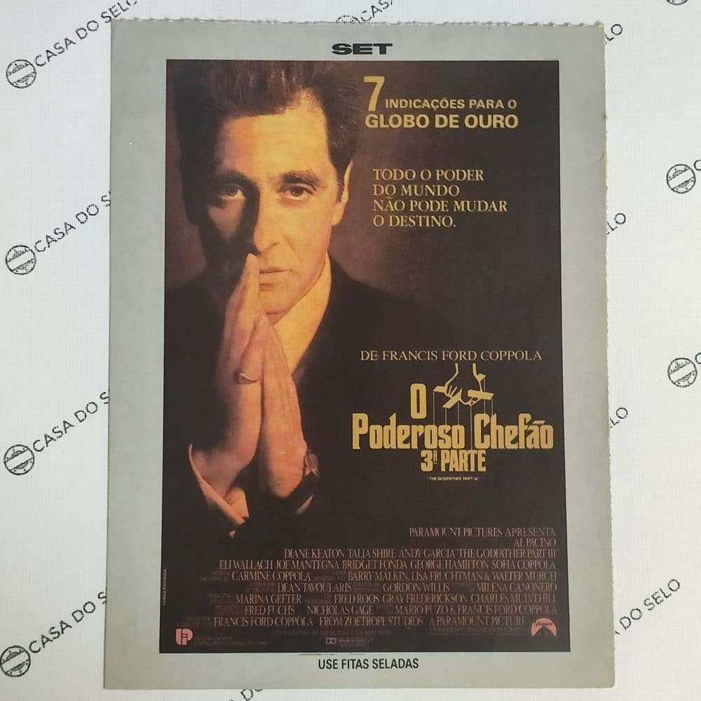 | Casa do Colecionador O Poderoso Chefão - 3° Parte (1990) - Ficha Técnica - SET-179