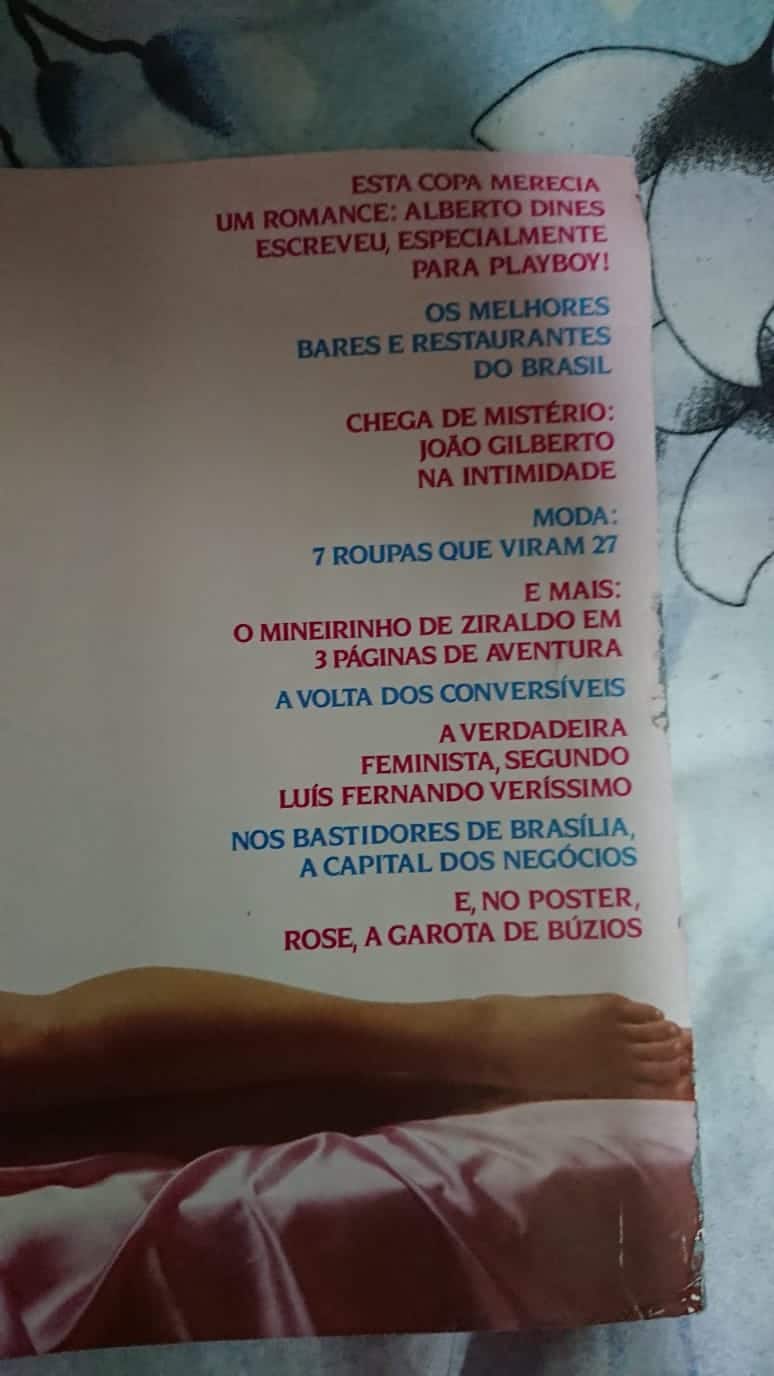 | Casa do Colecionador PLAYBOY AGOSTO DE 1982