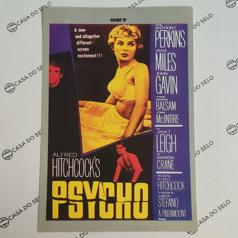 | Casa do Colecionador Psicose (1960) - Ficha Técnica - SET-050