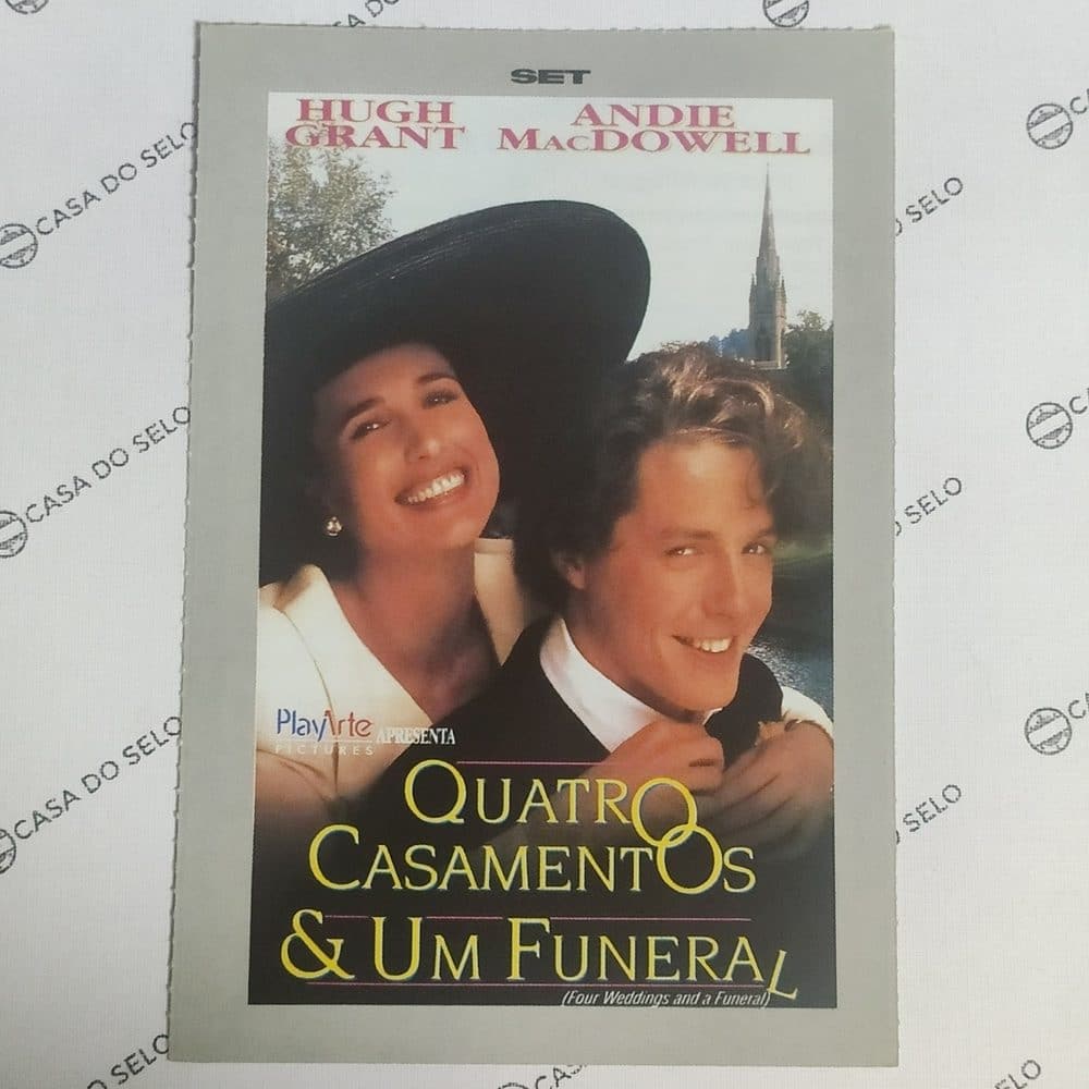 | Casa do Colecionador Quatro Casamentos E Um Funeral (1994) - Ficha Técnica - SET-323