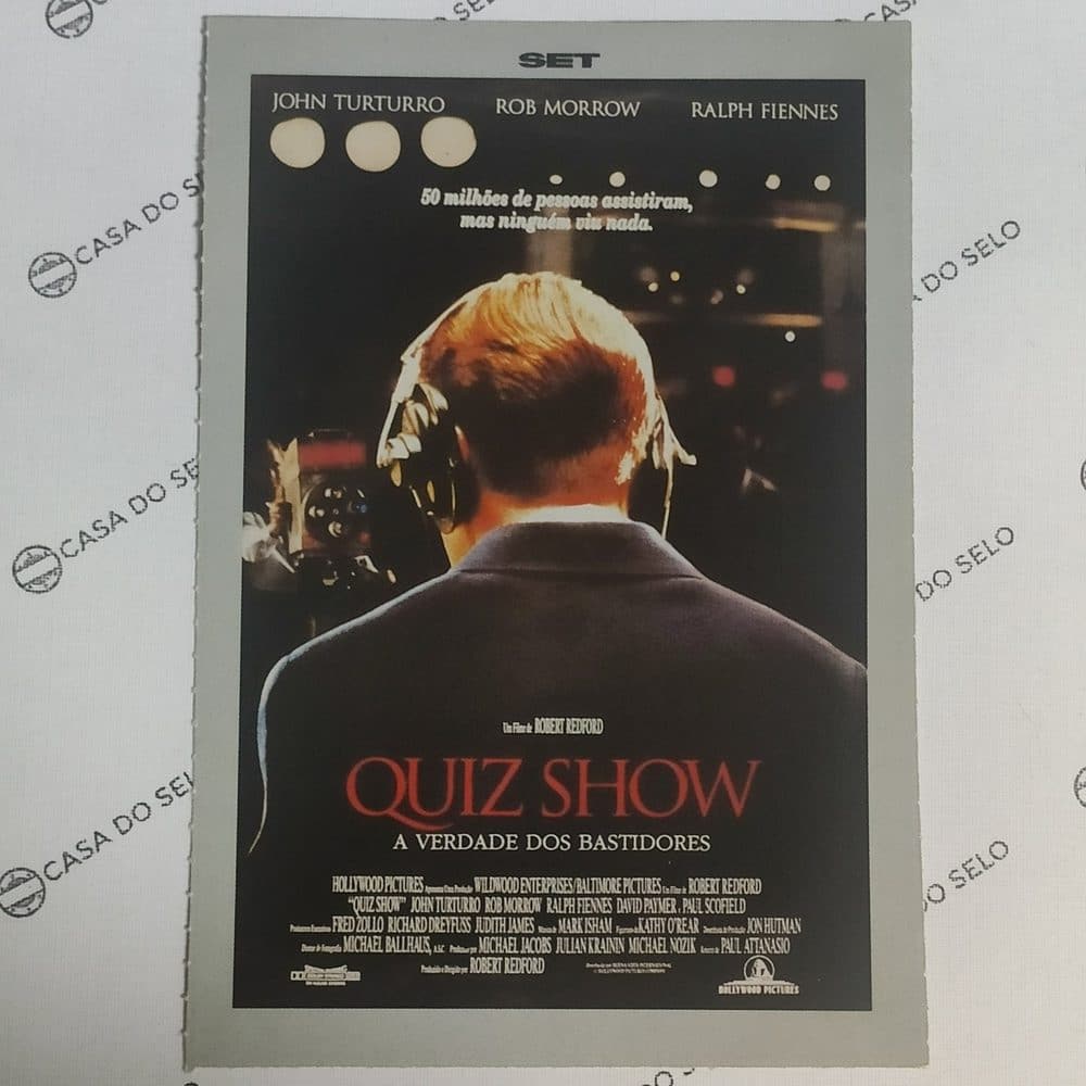 | Casa do Colecionador Quiz Show - A Verdade Dos Bastidores (1994) - Ficha Técnica - SET-324