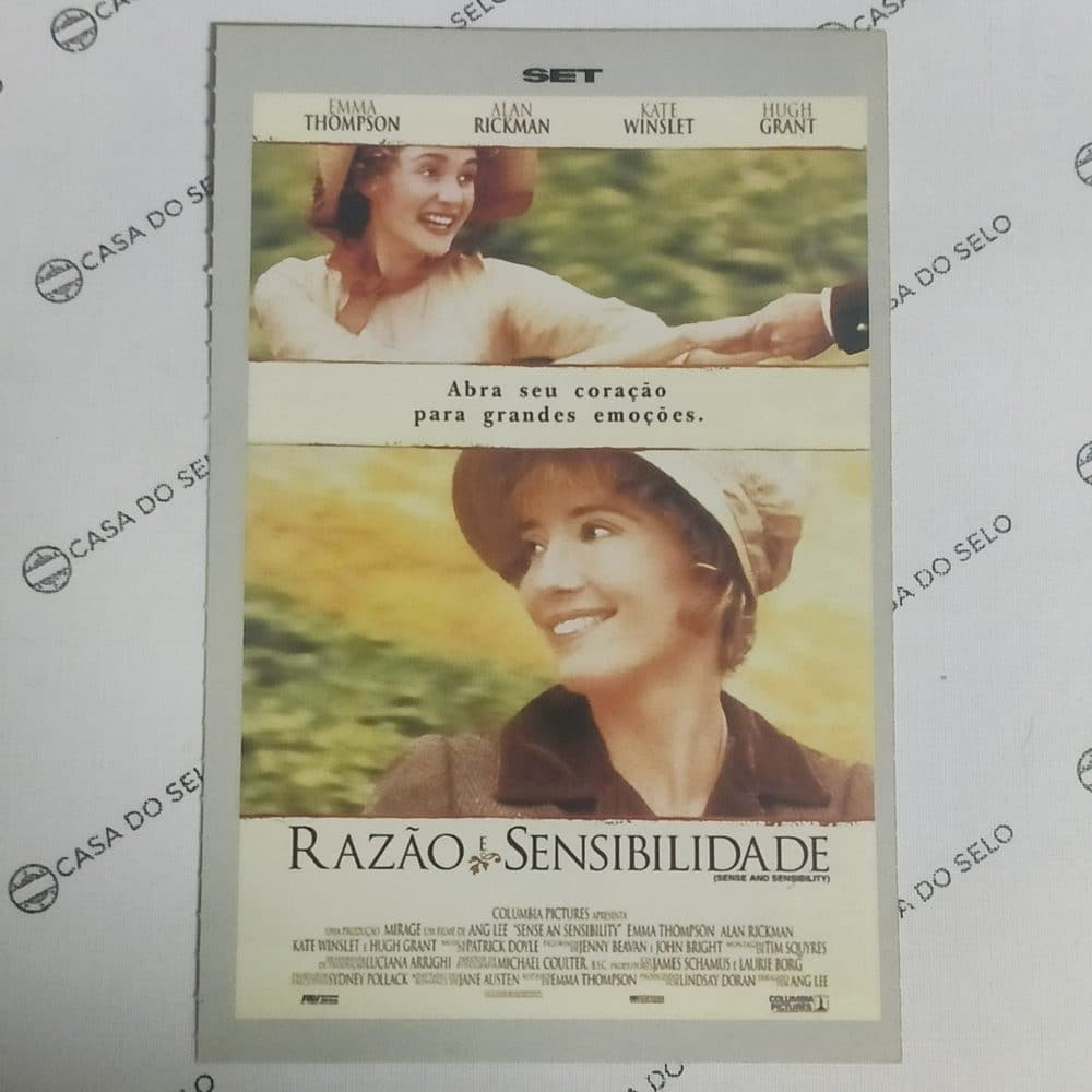 | Casa do Colecionador Razão E Sensibilidade (1995) - Ficha Técnica - SET-355