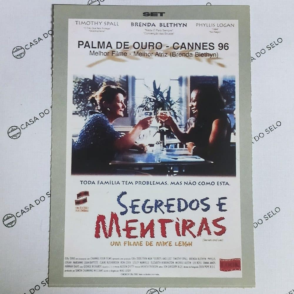 | Casa do Colecionador Segredos E Mentiras (1996) - Ficha Técnica - SET-379