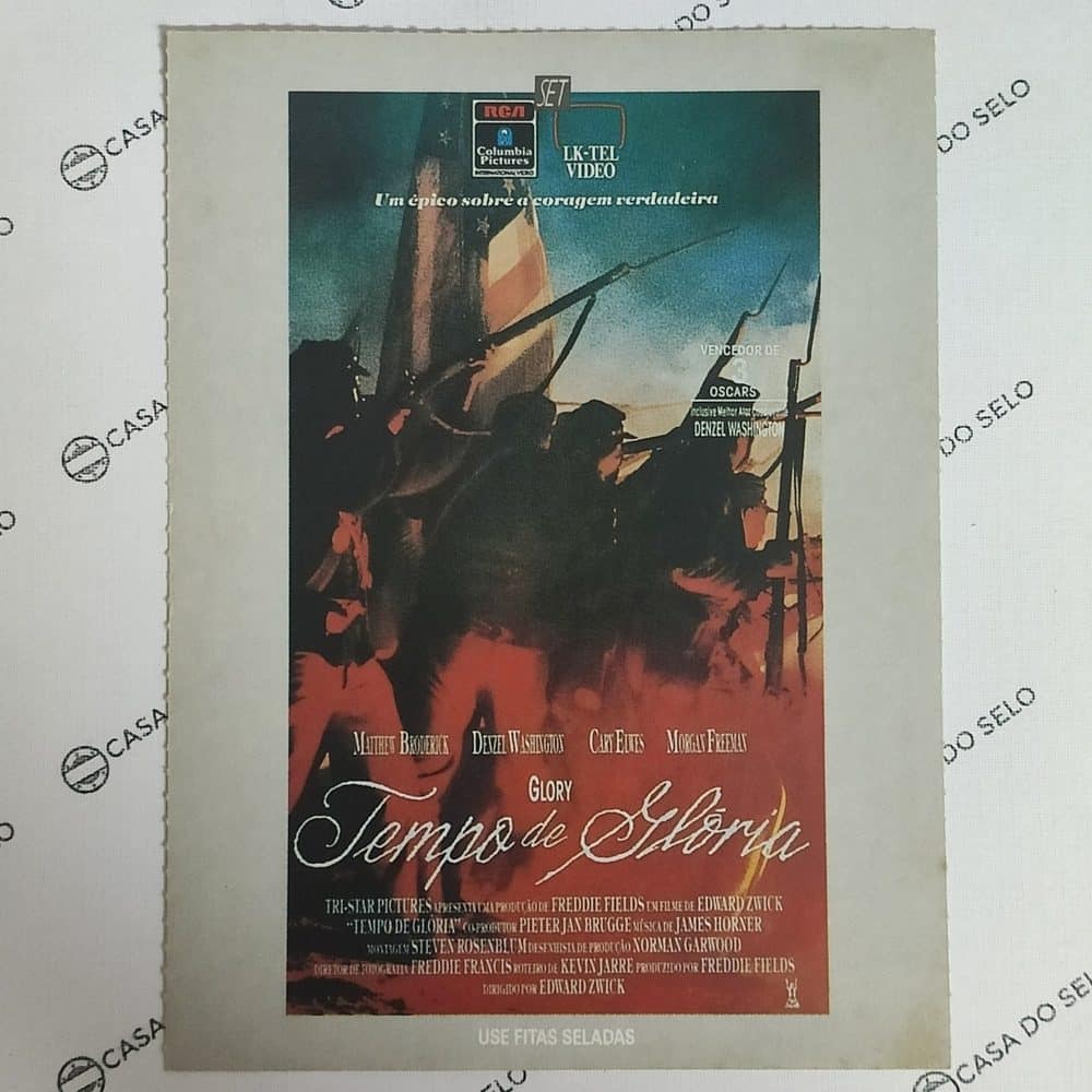 | Casa do Colecionador Tempo De Glória (1989) - Ficha Técnica - SET-157