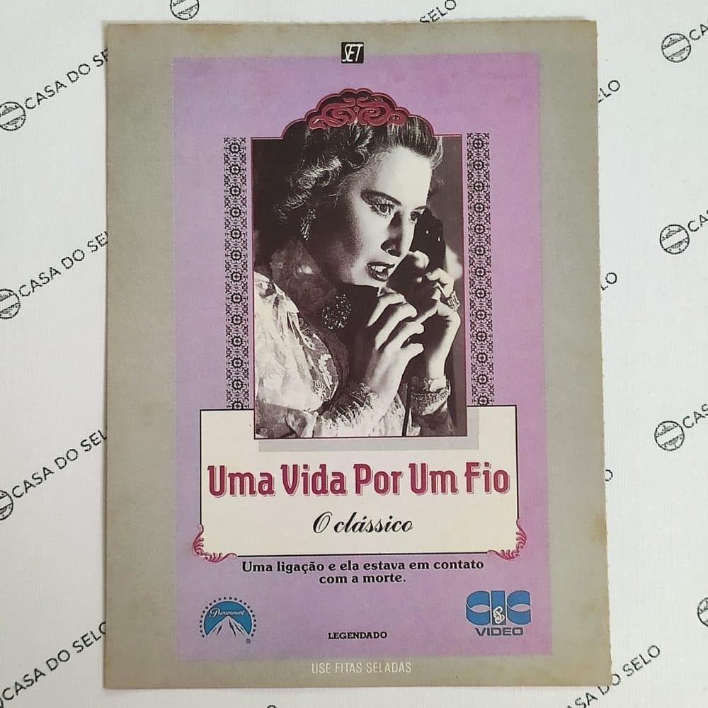 | Casa do Colecionador Uma Vida Por Um Fio (1948) - Ficha Técnica - SET-029