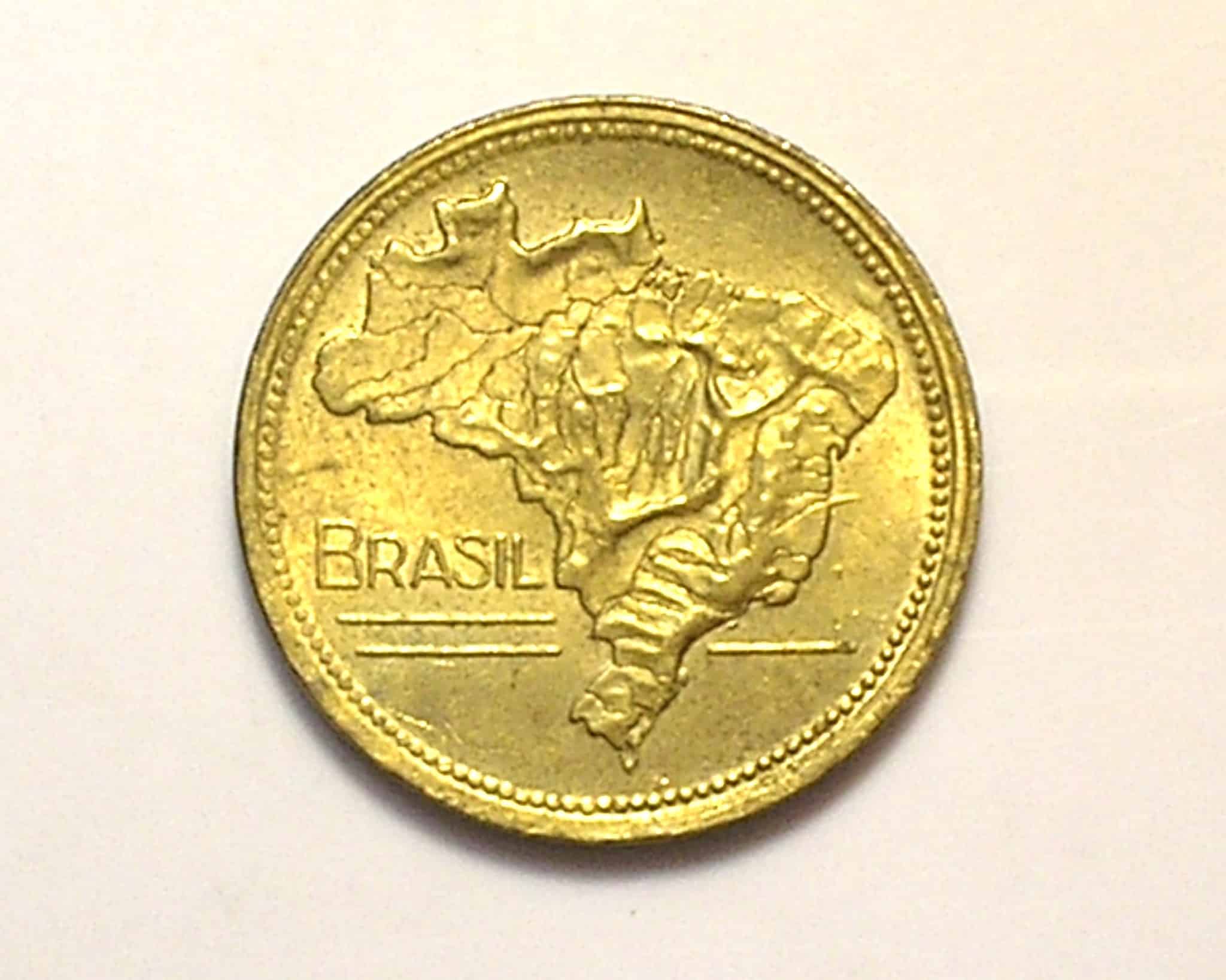 | Casa do Colecionador 2 Cruzeiros 1949 / Mapa do Brasil / Flor de Cunho