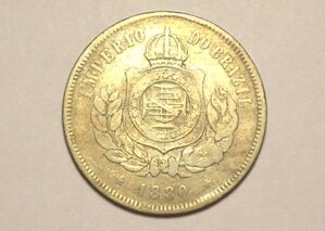 200 Réis - 1880 - Império do Brasil
