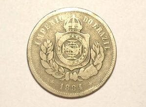 200 Réis - 1884 - Império do Brasil