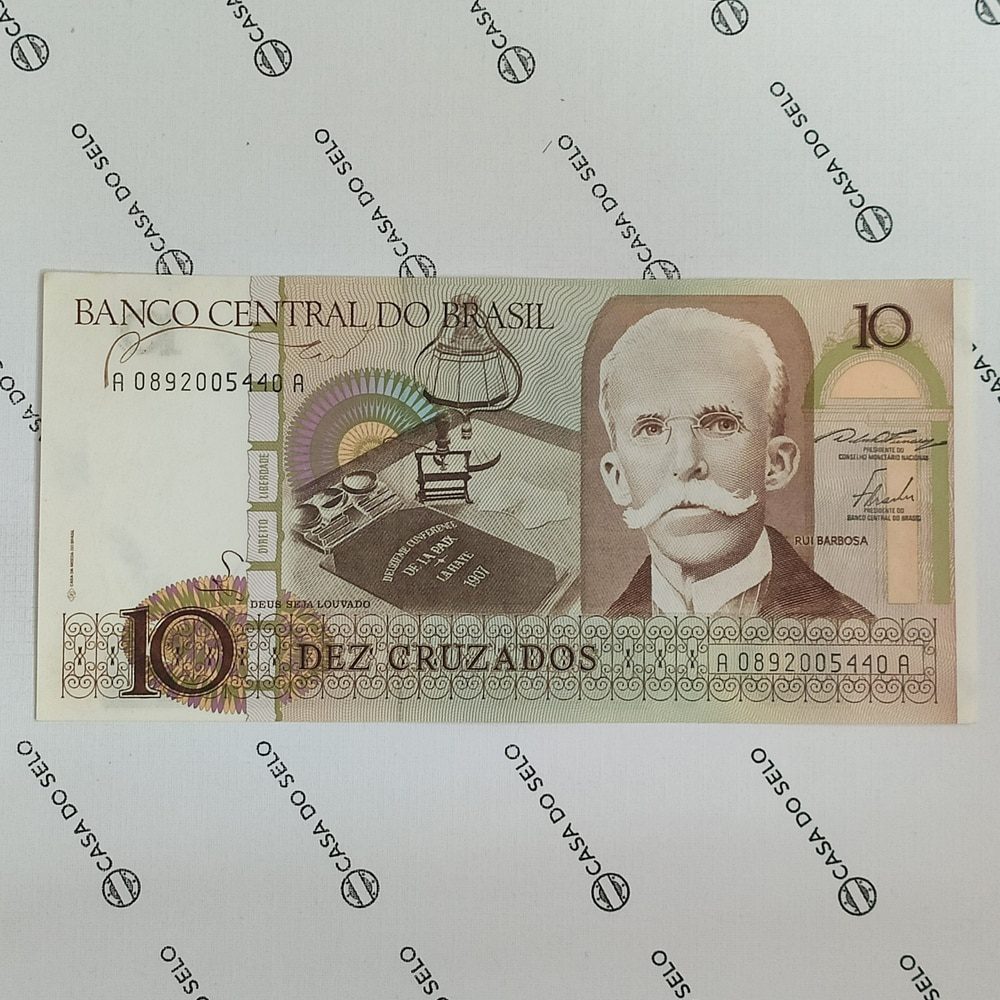 | Casa do Colecionador Brasil | 10 Cruzados | Ced-035