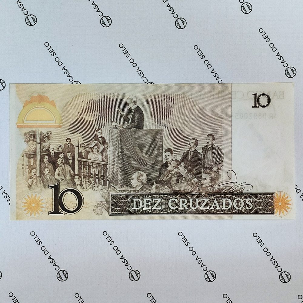 | Casa do Colecionador Brasil | 10 Cruzados | Ced-035