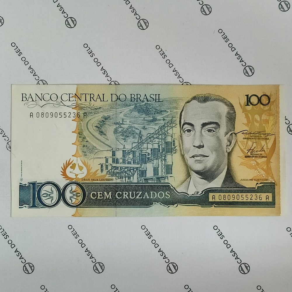 | Casa do Colecionador Brasil | 100 Cruzados | Ced-051
