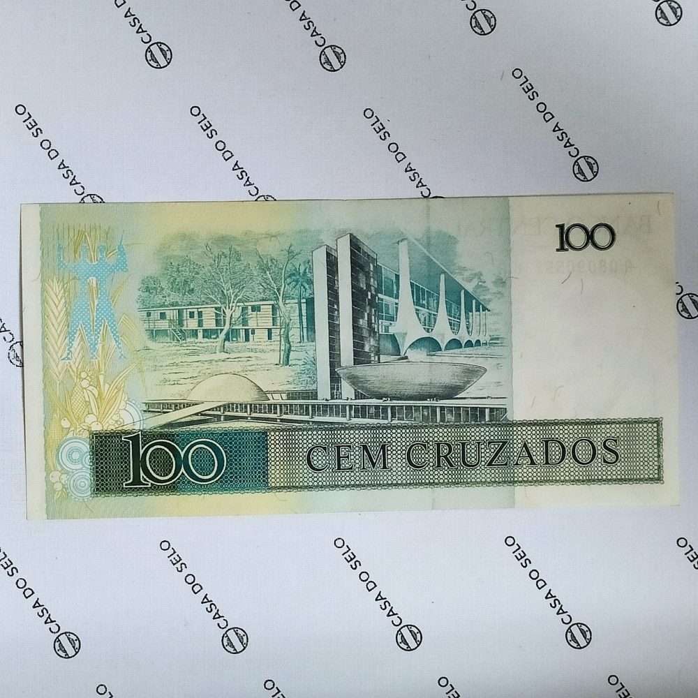 | Casa do Colecionador Brasil | 100 Cruzados | Ced-051