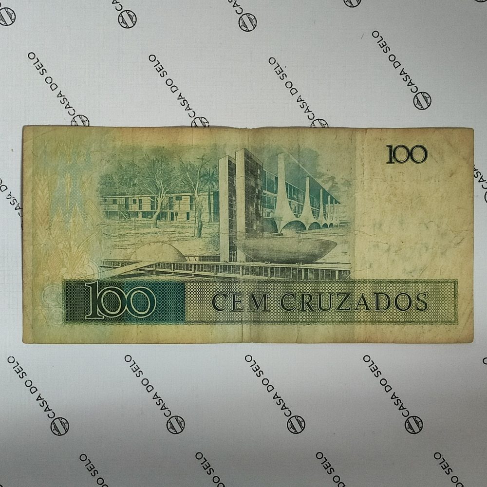 | Casa do Colecionador Brasil | 100 Cruzados | Ced-052
