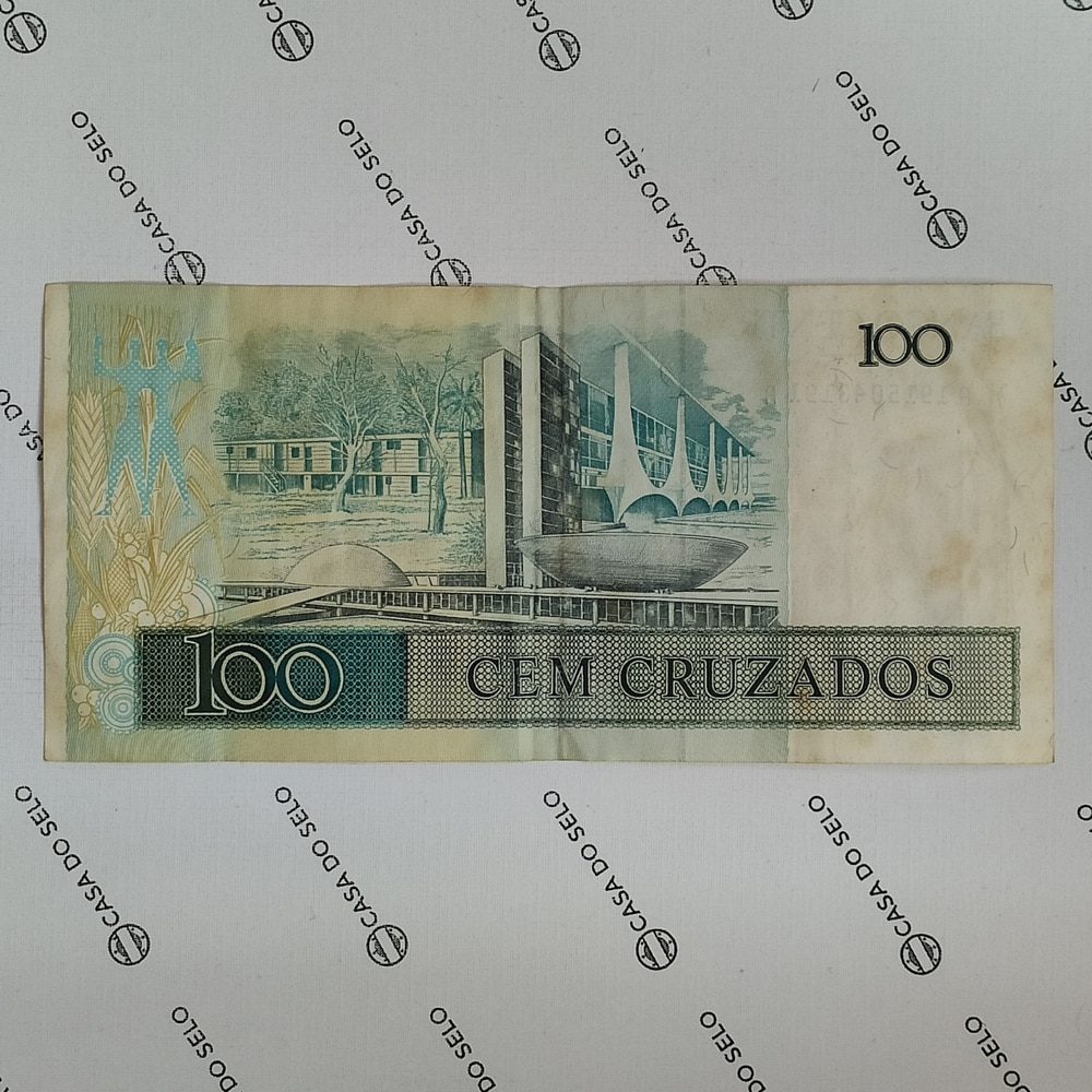 | Casa do Colecionador Brasil | 100 Cruzados | Ced-053