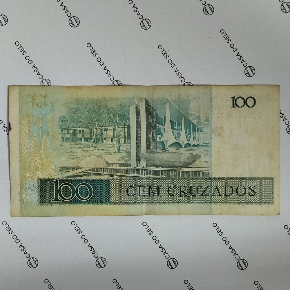 | Casa do Colecionador Brasil | 100 Cruzados | Ced-056