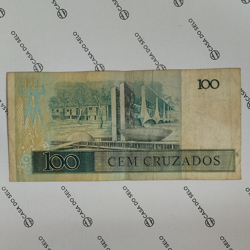 | Casa do Colecionador Brasil | 100 Cruzados | Ced-057