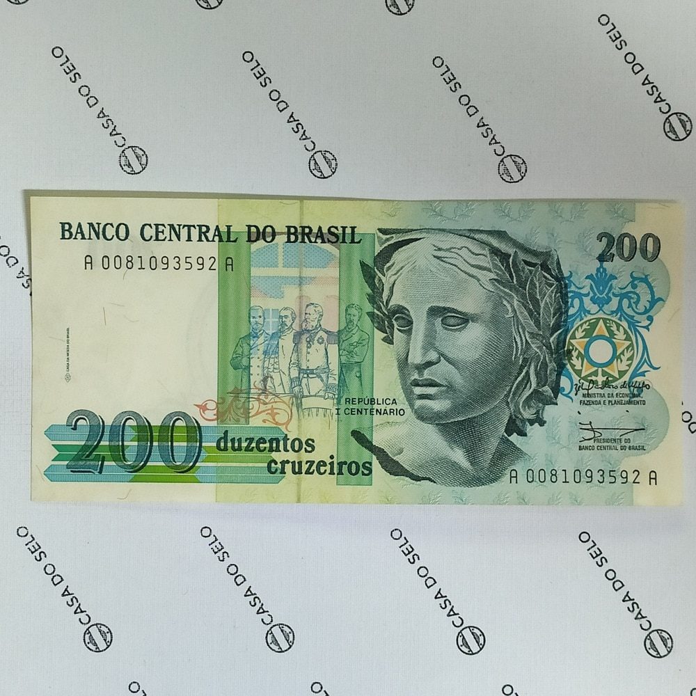 | Casa do Colecionador Brasil | 200 Cruzeiros | Ced-077