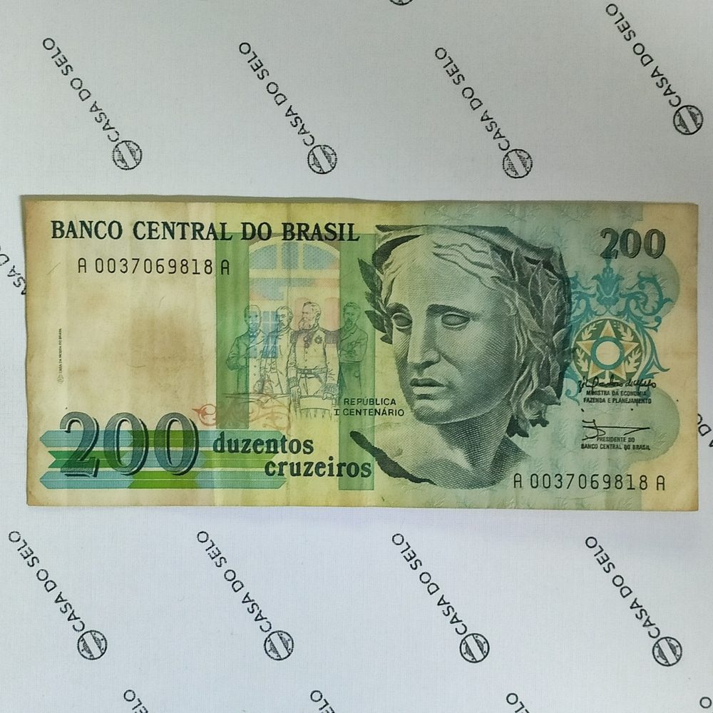 | Casa do Colecionador Brasil | 200 Cruzeiros | Ced-078