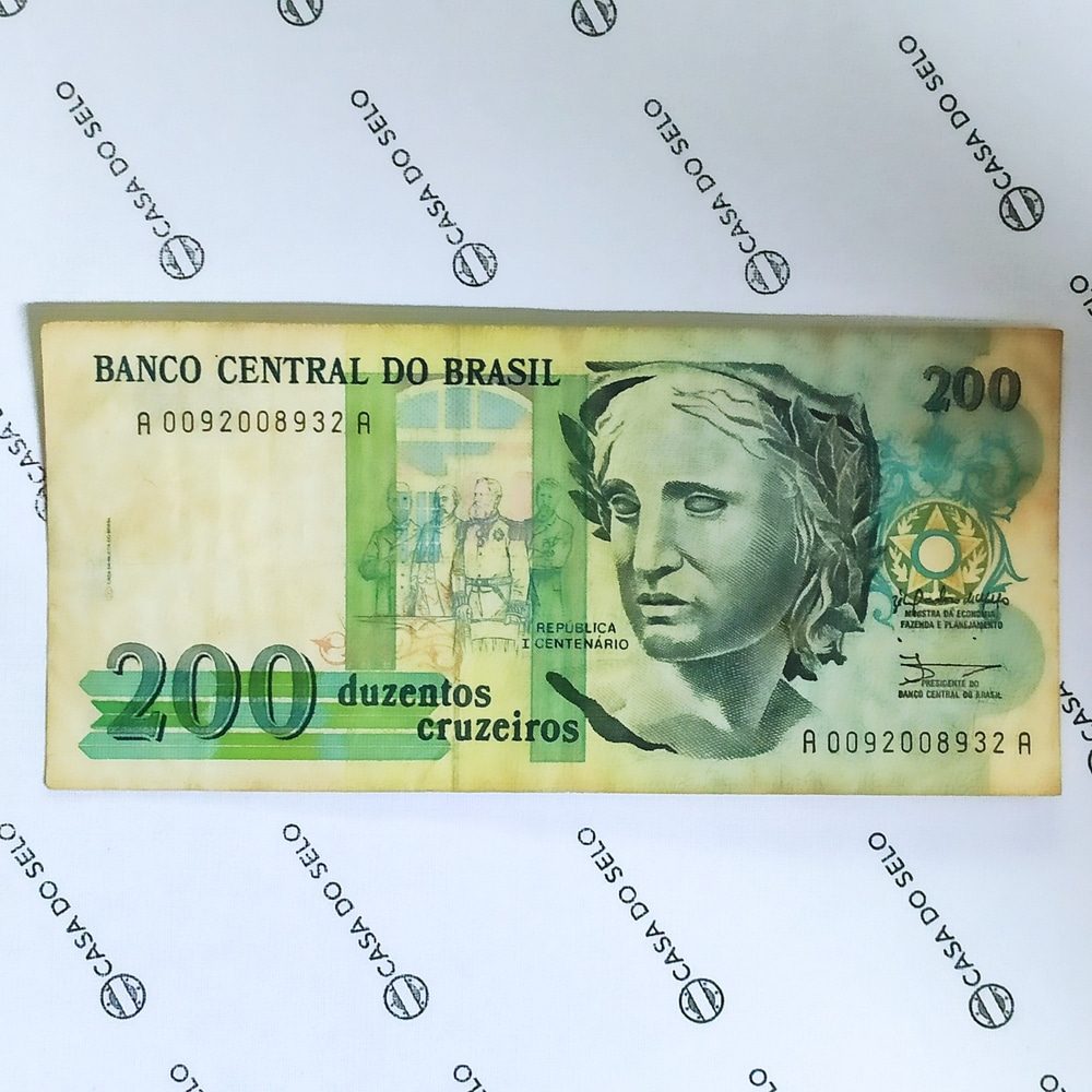 | Casa do Colecionador Brasil | 200 Cruzeiros | Ced-084