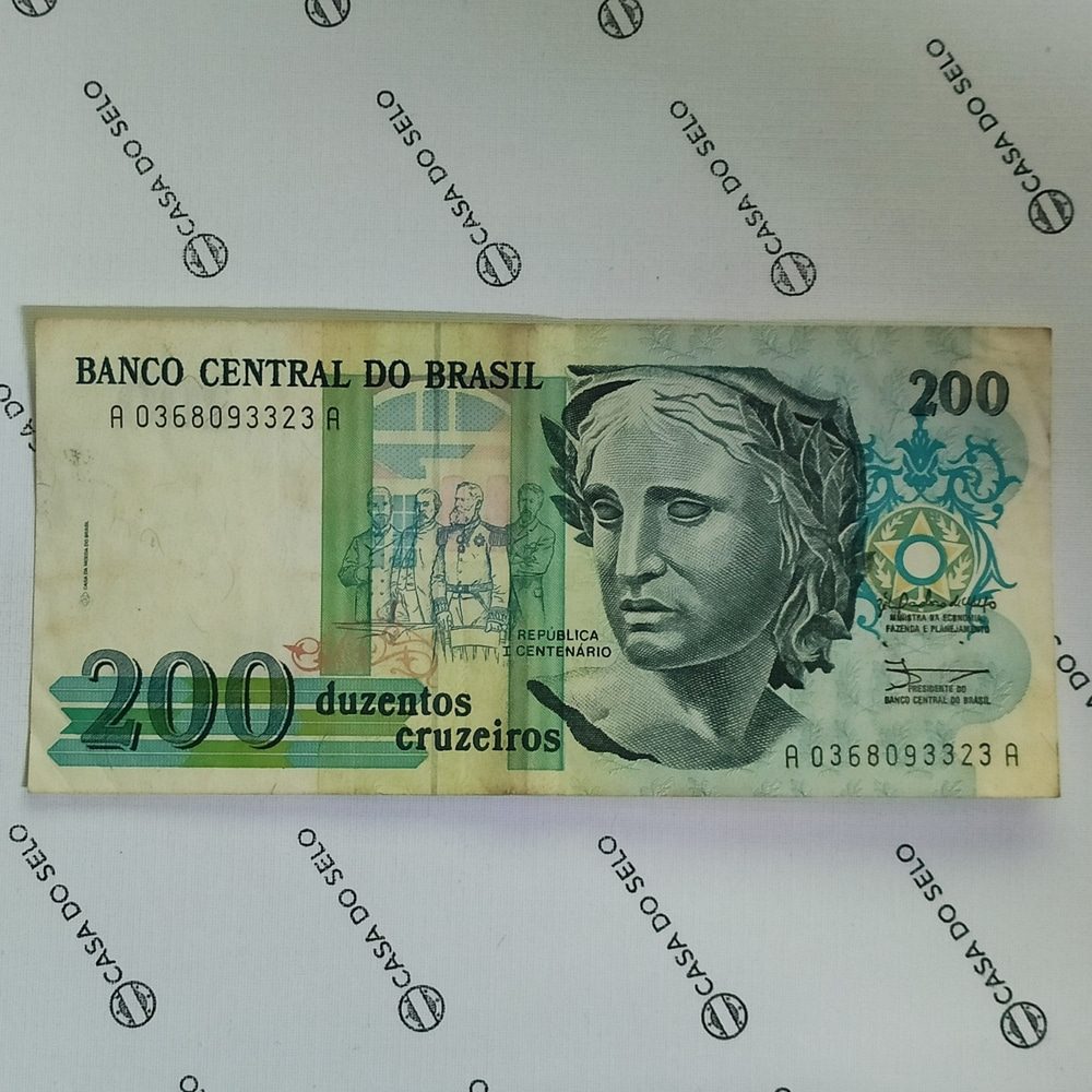 | Casa do Colecionador Brasil | 200 Cruzeiros | Ced-085