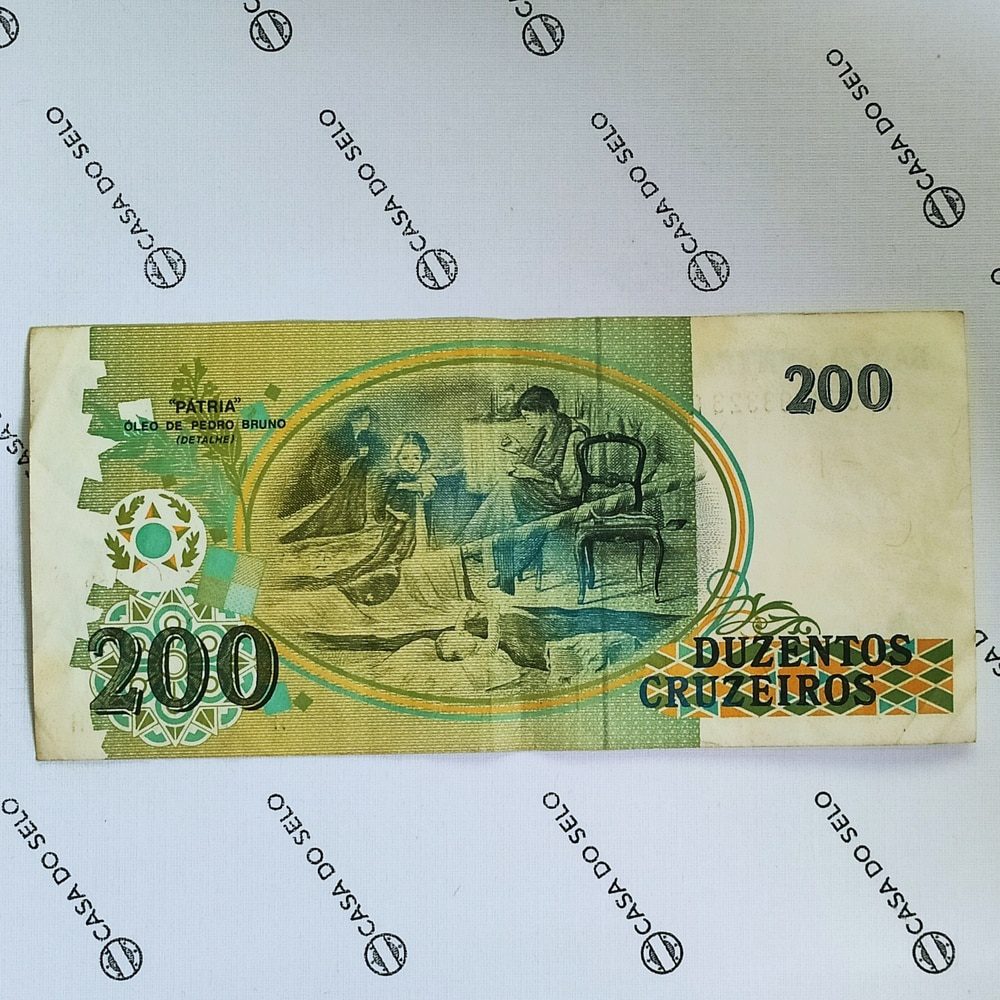 | Casa do Colecionador Brasil | 200 Cruzeiros | Ced-085