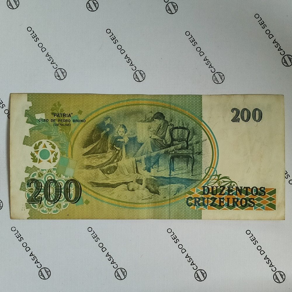 | Casa do Colecionador Brasil | 200 Cruzeiros | Ced-086