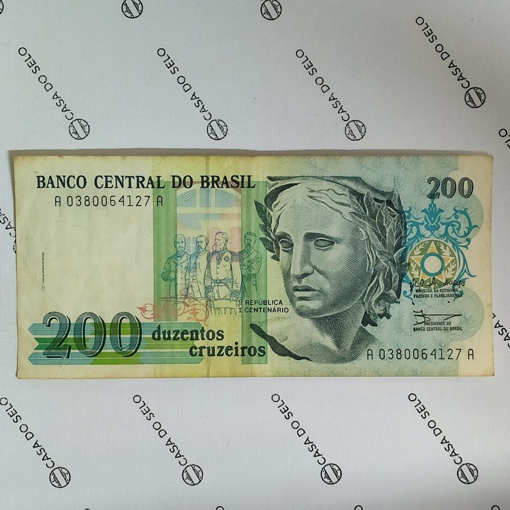 | Casa do Colecionador Brasil | 200 Cruzeiros | Ced-087