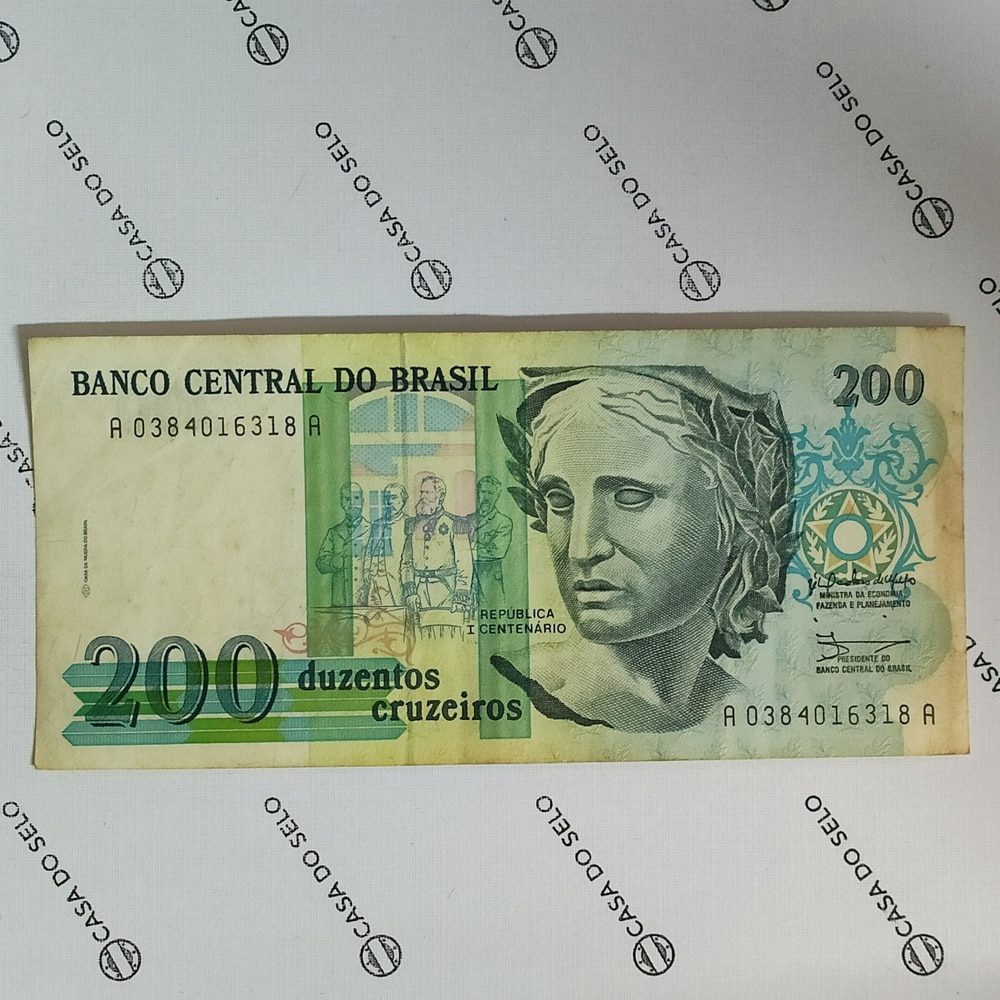 | Casa do Colecionador Brasil | 200 Cruzeiros | Ced-088
