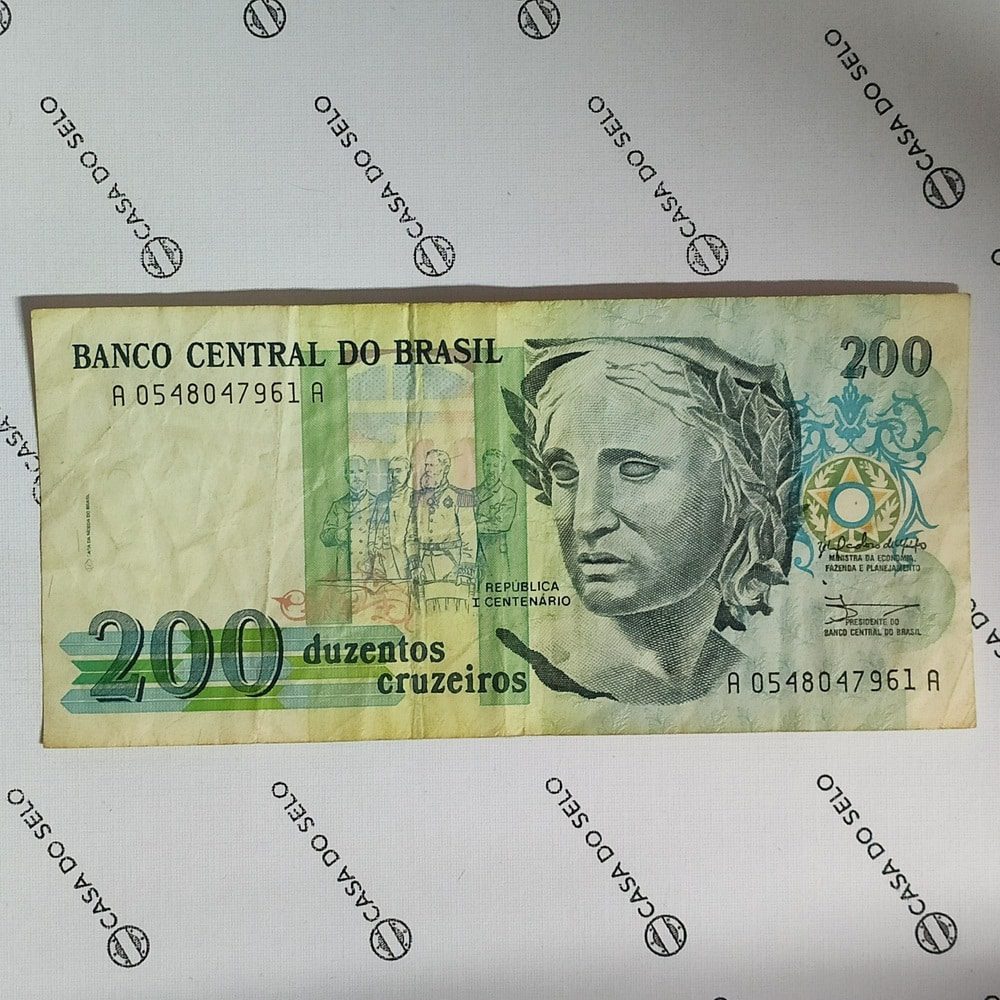 | Casa do Colecionador Brasil | 200 Cruzeiros | Ced-092