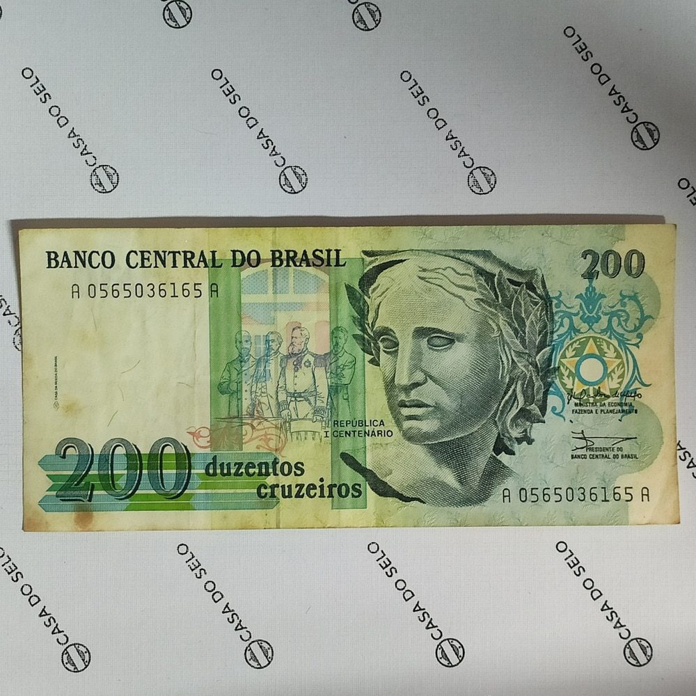 | Casa do Colecionador Brasil | 200 Cruzeiros | Ced-094