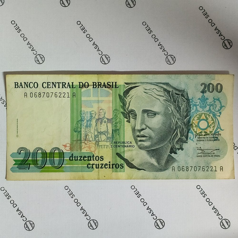 | Casa do Colecionador Brasil | 200 Cruzeiros | Ced-098