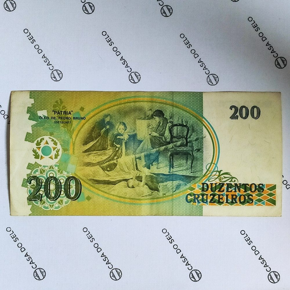 | Casa do Colecionador Brasil | 200 Cruzeiros | Ced-098