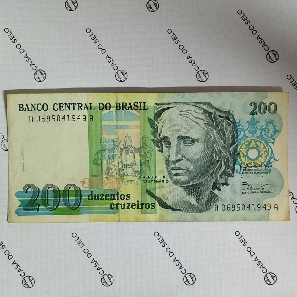 | Casa do Colecionador Brasil | 200 Cruzeiros | Ced-099