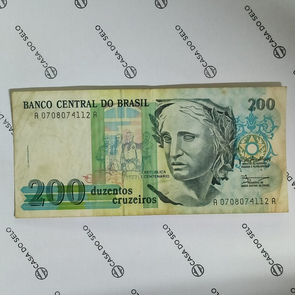 | Casa do Colecionador Brasil | 200 Cruzeiros | Ced-100