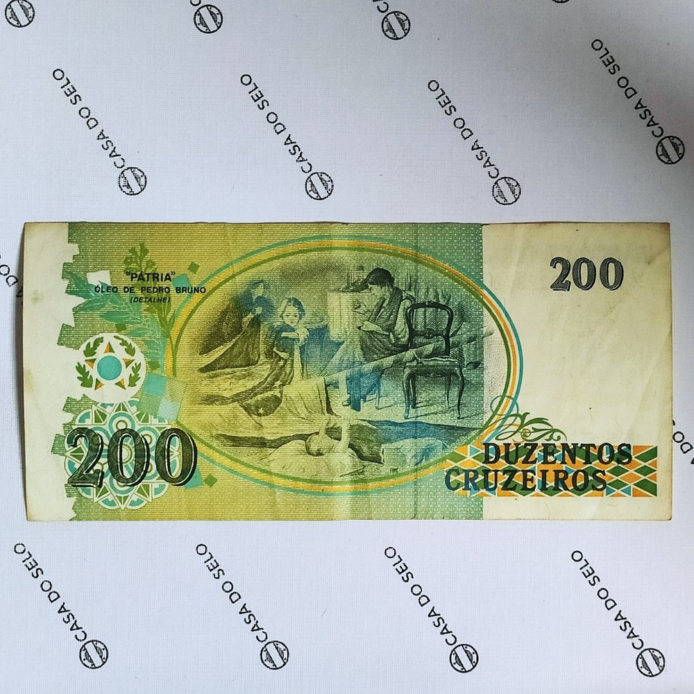 | Casa do Colecionador Brasil | 200 Cruzeiros | Ced-102
