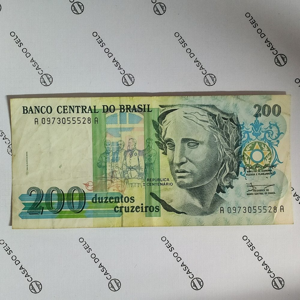 | Casa do Colecionador Brasil | 200 Cruzeiros | Ced-105