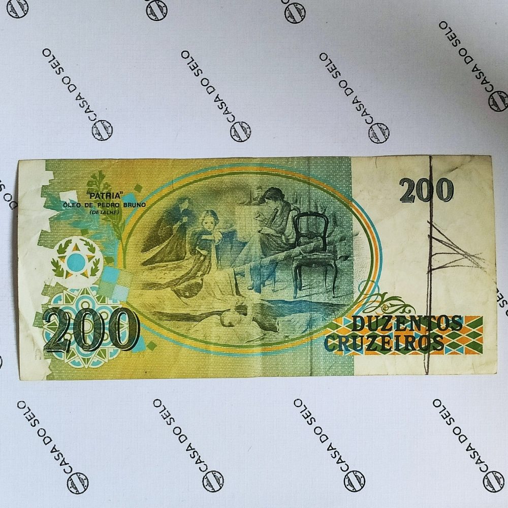 | Casa do Colecionador Brasil | 200 Cruzeiros | Ced-105