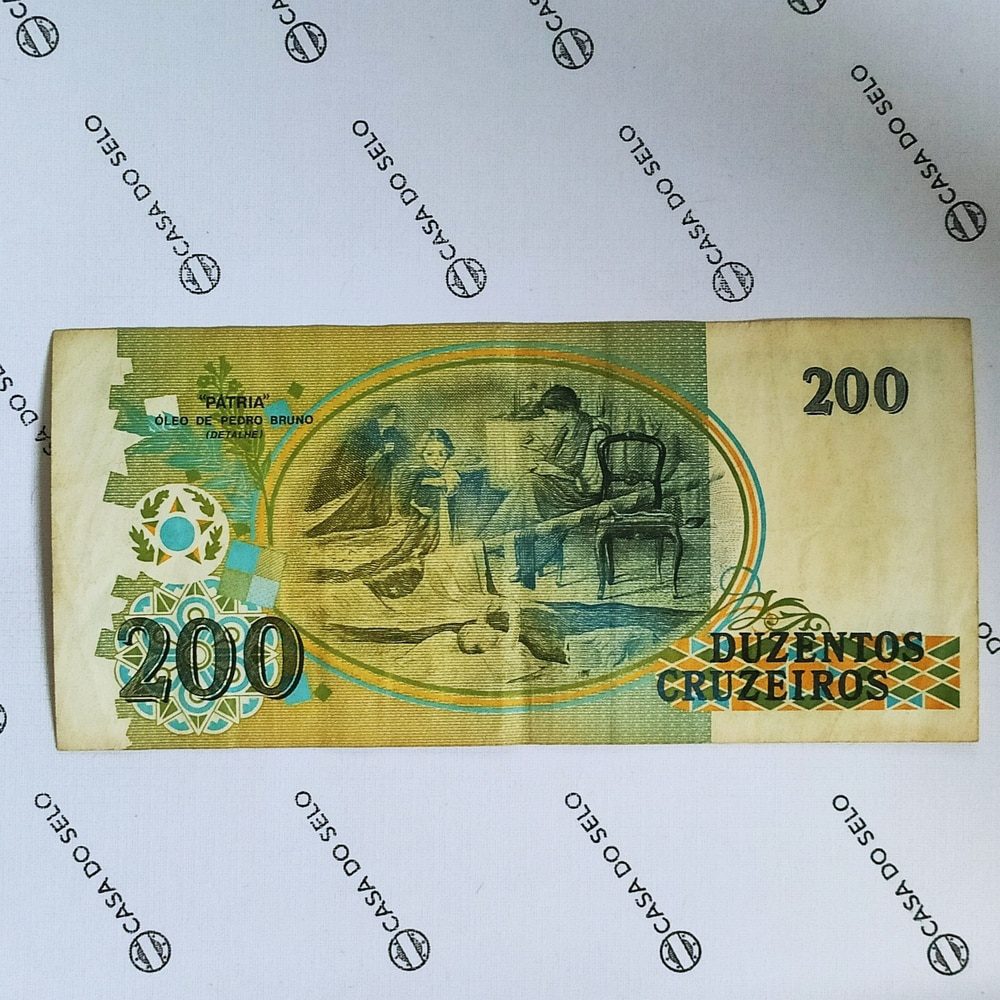| Casa do Colecionador Brasil | 200 Cruzeiros | Ced-106