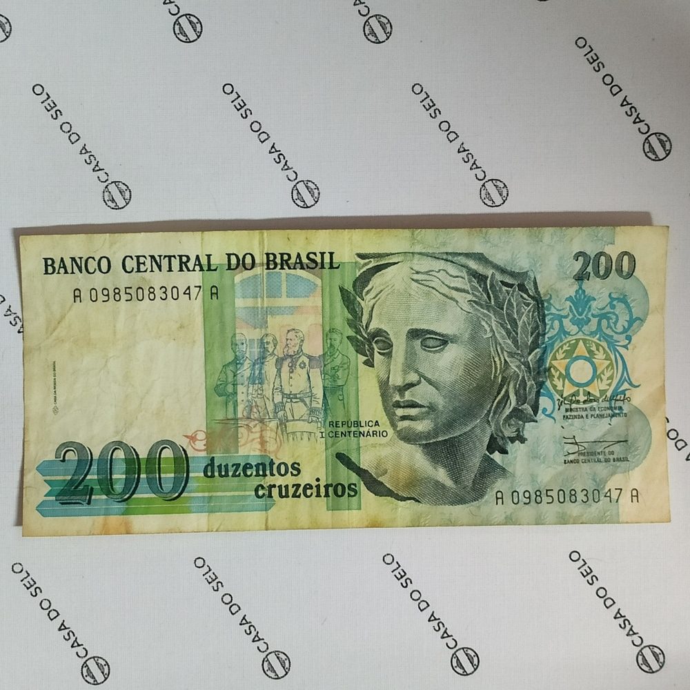 | Casa do Colecionador Brasil | 200 Cruzeiros | Ced-107