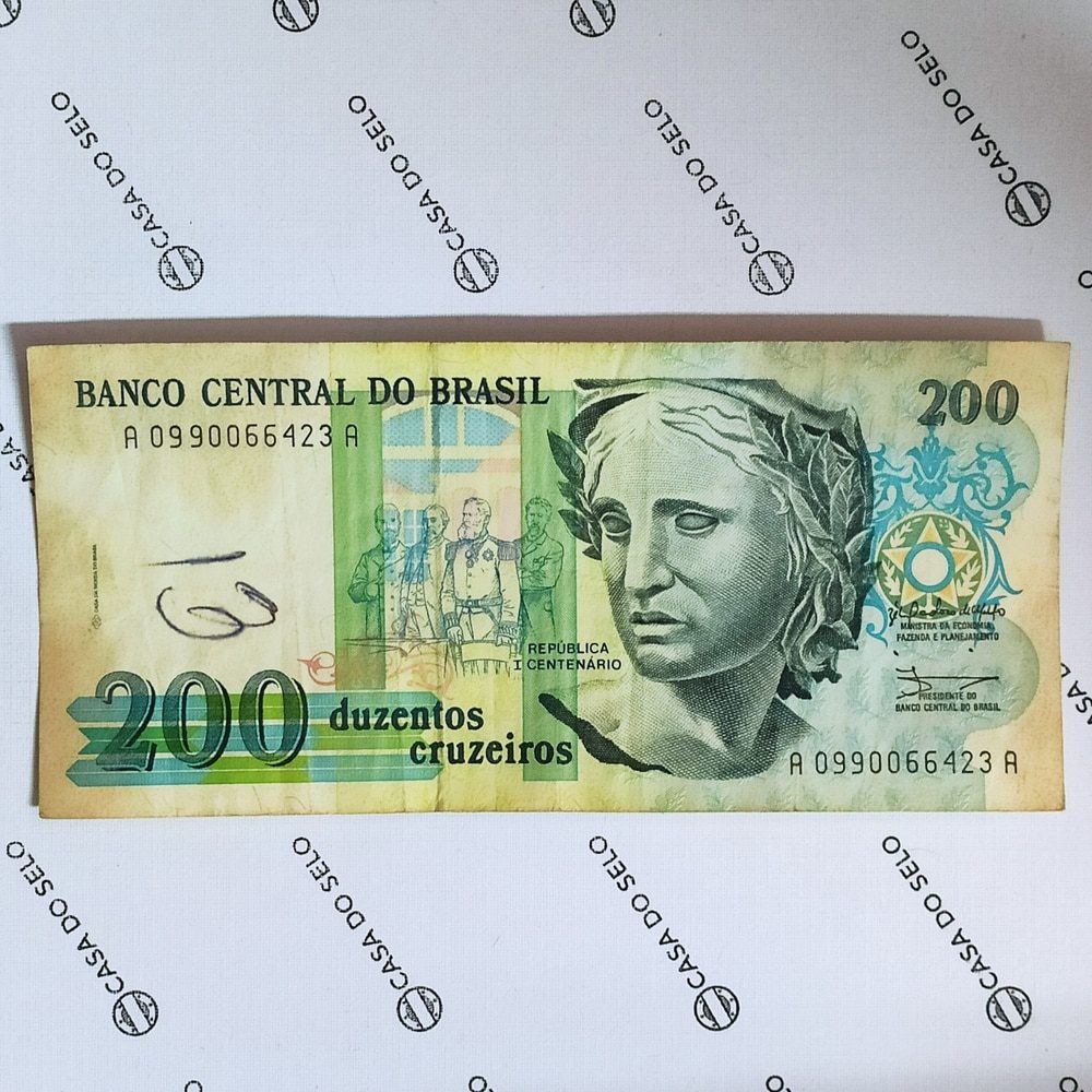 | Casa do Colecionador Brasil | 200 Cruzeiros | Ced-108