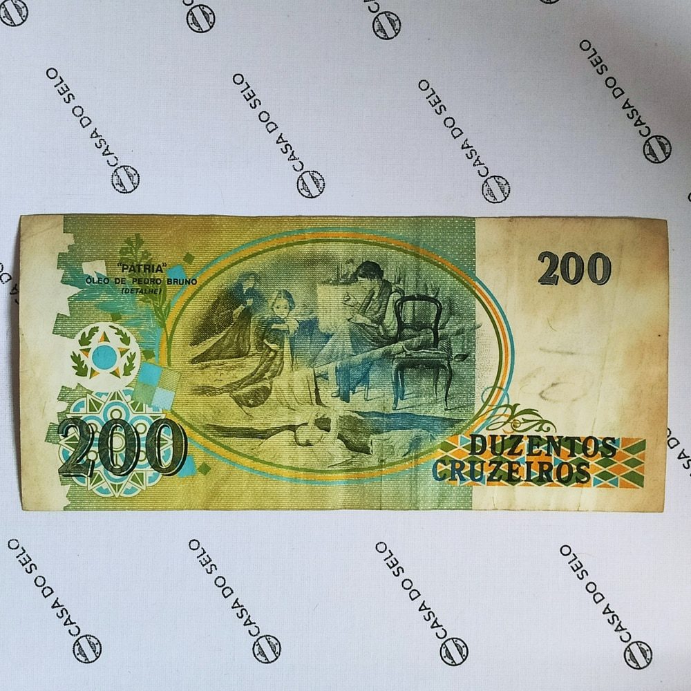 | Casa do Colecionador Brasil | 200 Cruzeiros | Ced-108