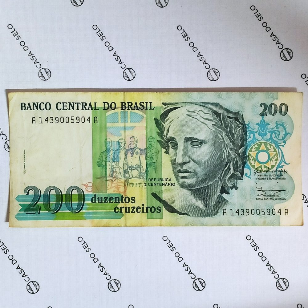 | Casa do Colecionador Brasil | 200 Cruzeiros | Ced-110